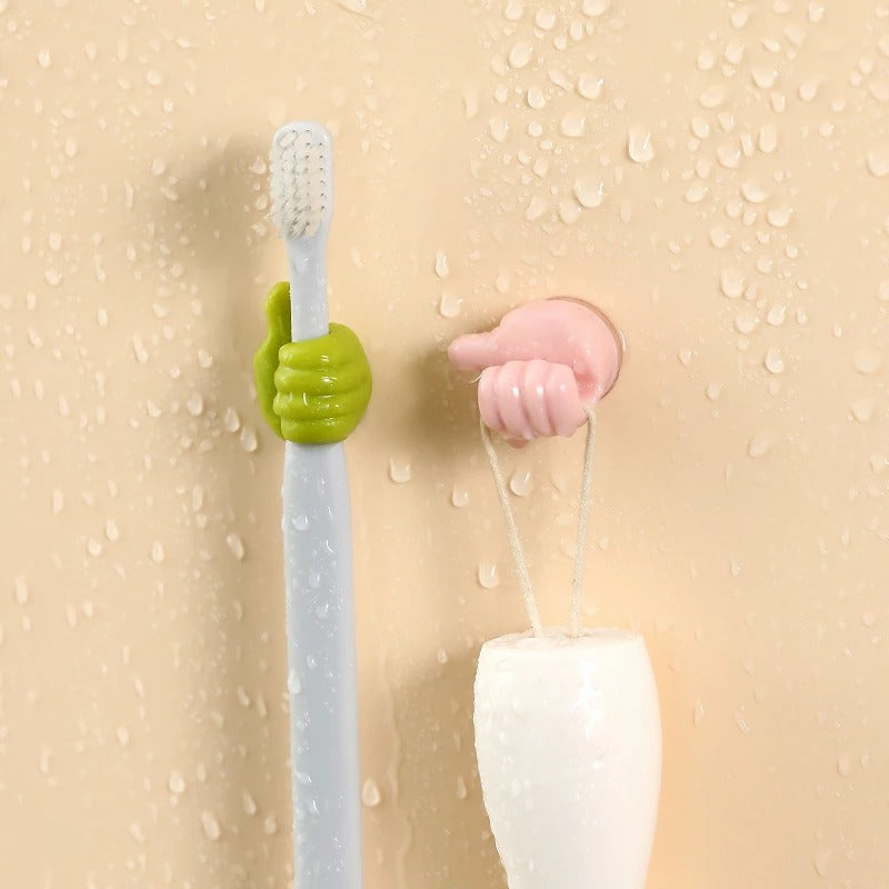 10Pcs Cute Thumbs Wire Clips Cable Holder