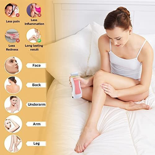 3-in-1 Roll-On Wax Machine + Refill Kit